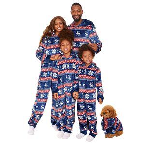 2167 Christmas Pajamas for Family Onesies Plus Size and Dog, Matching PJs